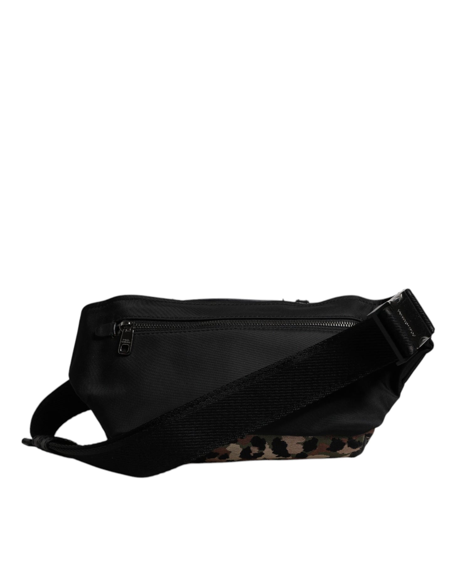 Dolce & Gabbana – Bauchtasche mit mehrfarbigem Leopardenmuster und DG-Logo
