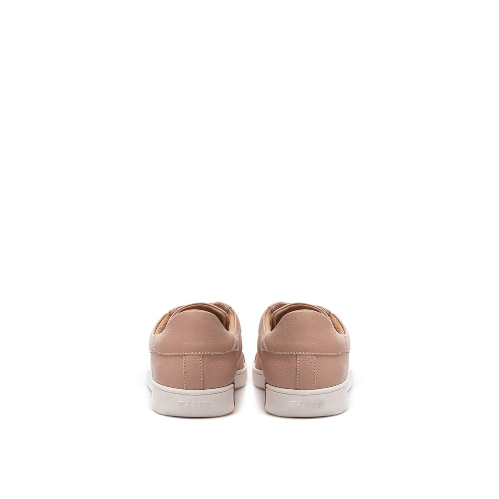 Bally Pink Ledersneaker