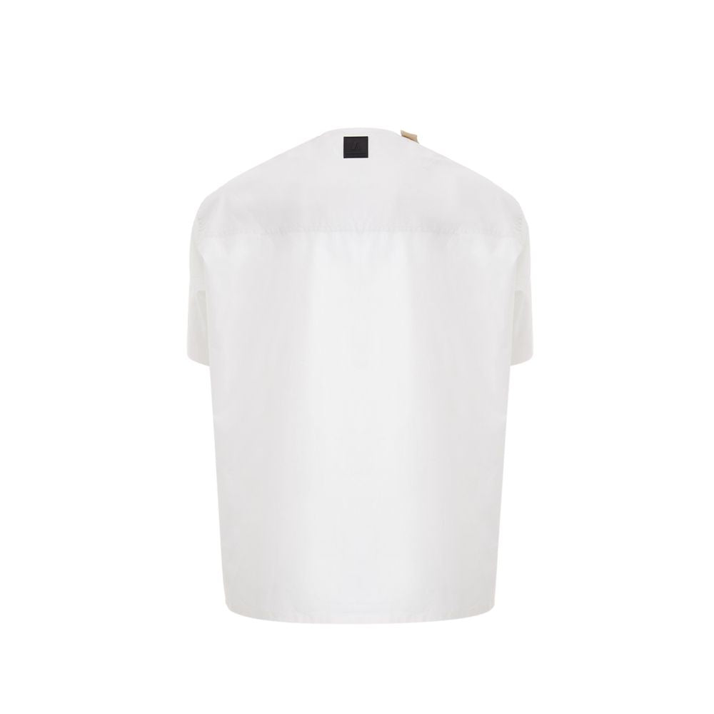 Weißes Baumwoll-T-Shirt von Emporio Armani