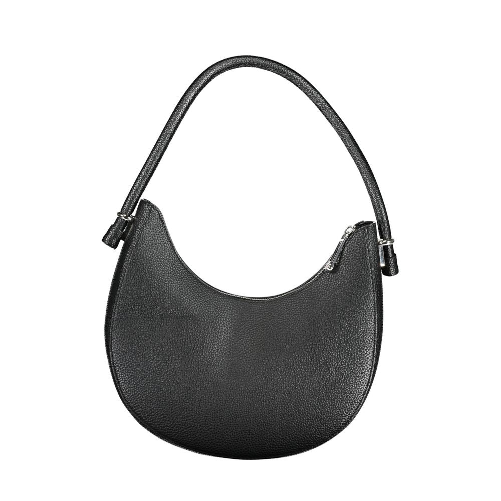 Tommy Hilfiger – Schwarze Polyethylen-Handtasche