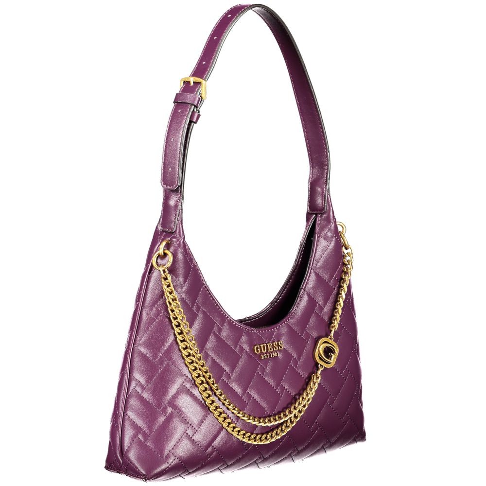 Guess Jeans – Lila Handtasche aus Polyethylen