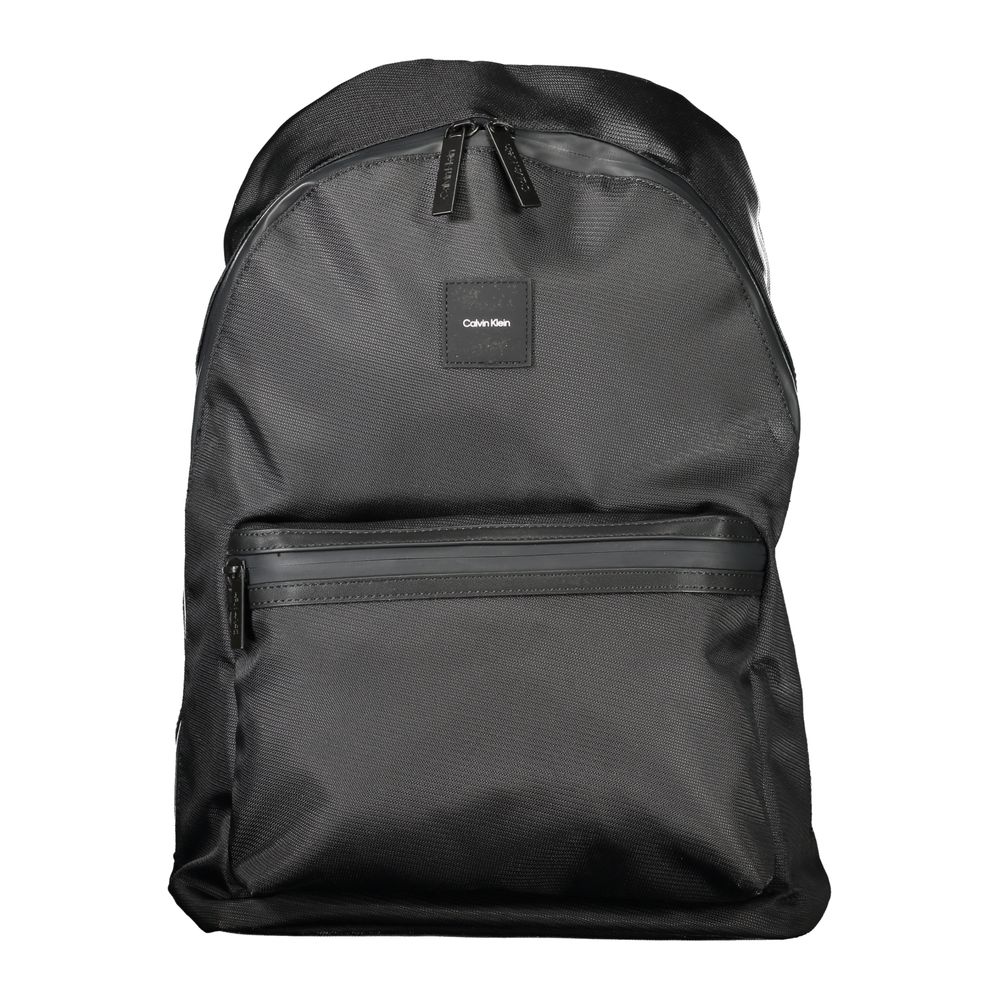 Calvin Klein Schwarzer Polyester Herren Rucksack