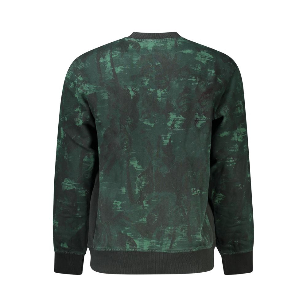 Hugo Boss Grüner Baumwollpullover für Herren