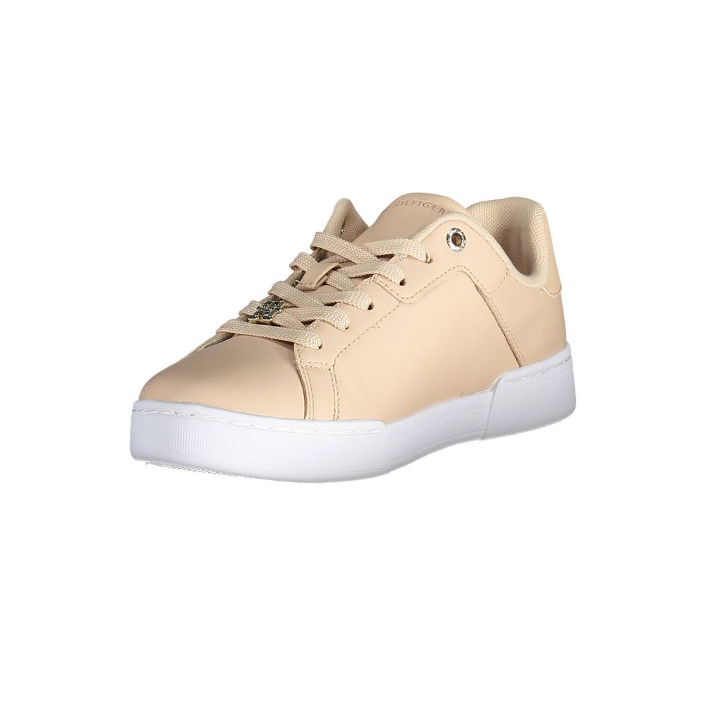Tommy Hilfiger Damen-Sneaker aus rosa Leder
