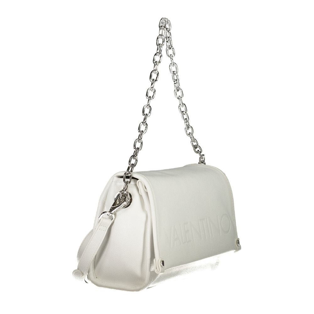 Mario Valentino – Weiße Polyethylen-Handtasche
