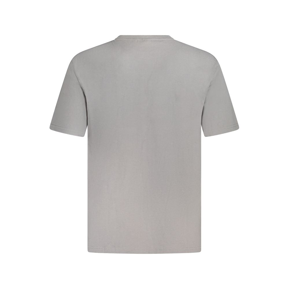 Fila Graues Baumwoll-T-Shirt für Herren