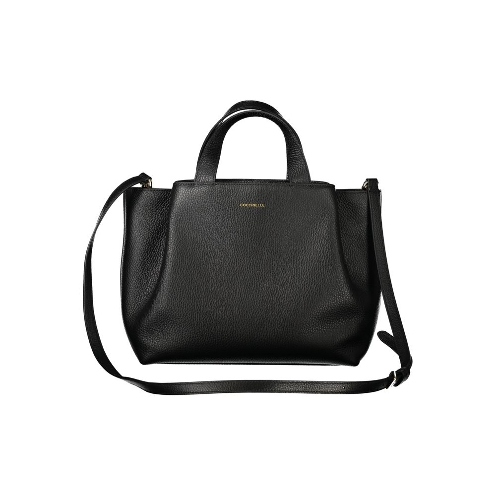 Coccinelle Damen Handtasche aus schwarzem Leder