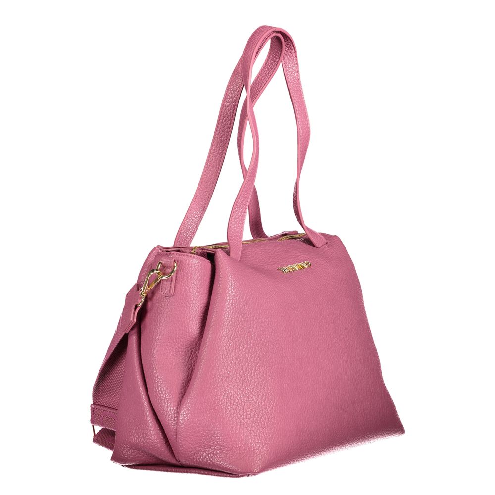 Mario Valentino Pink Polyethylen Damen Handtasche