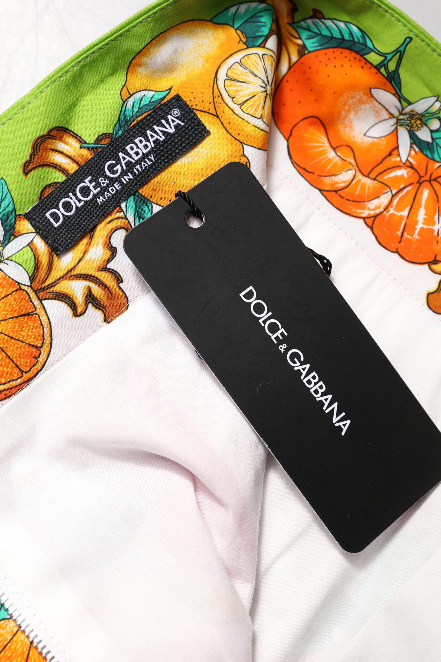 Dolce & Gabbana – Rosa bedruckte Hotpants-Shorts mit hoher Taille