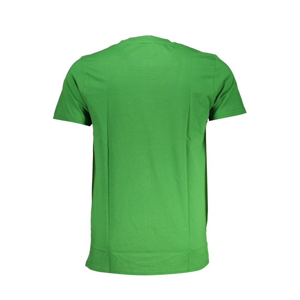 Grünes Baumwoll-T-Shirt der Cavalli-Klasse