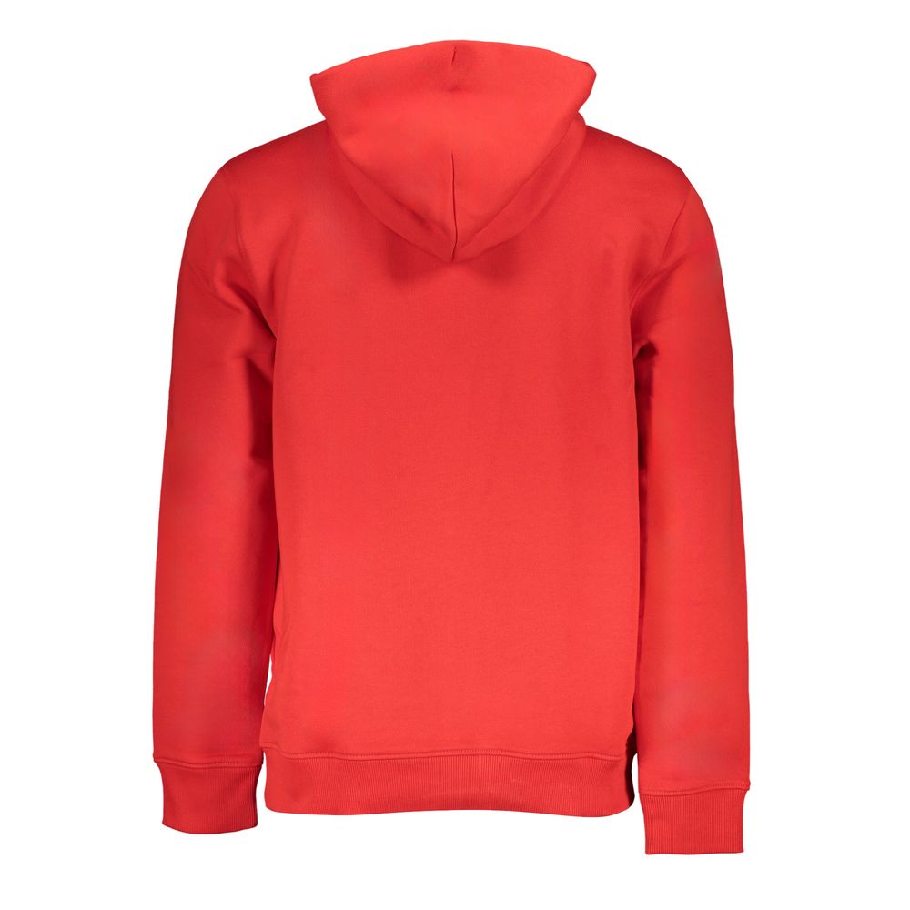 Tommy Hilfiger Red Cotton Men Sweater