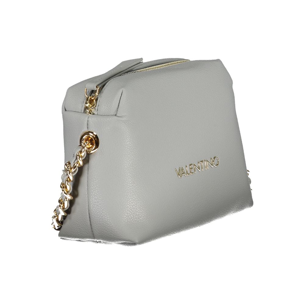 Mario Valentino Graue Polyethylen-Damenhandtasche