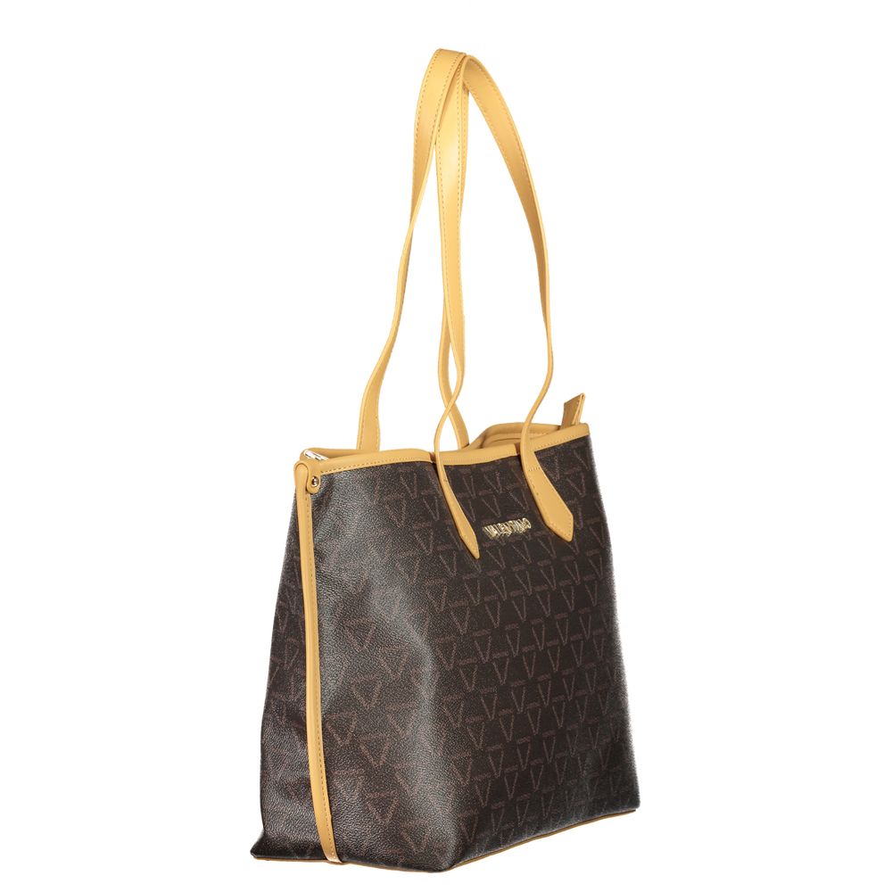 Mario Valentino – Braune Polyethylen-Handtasche