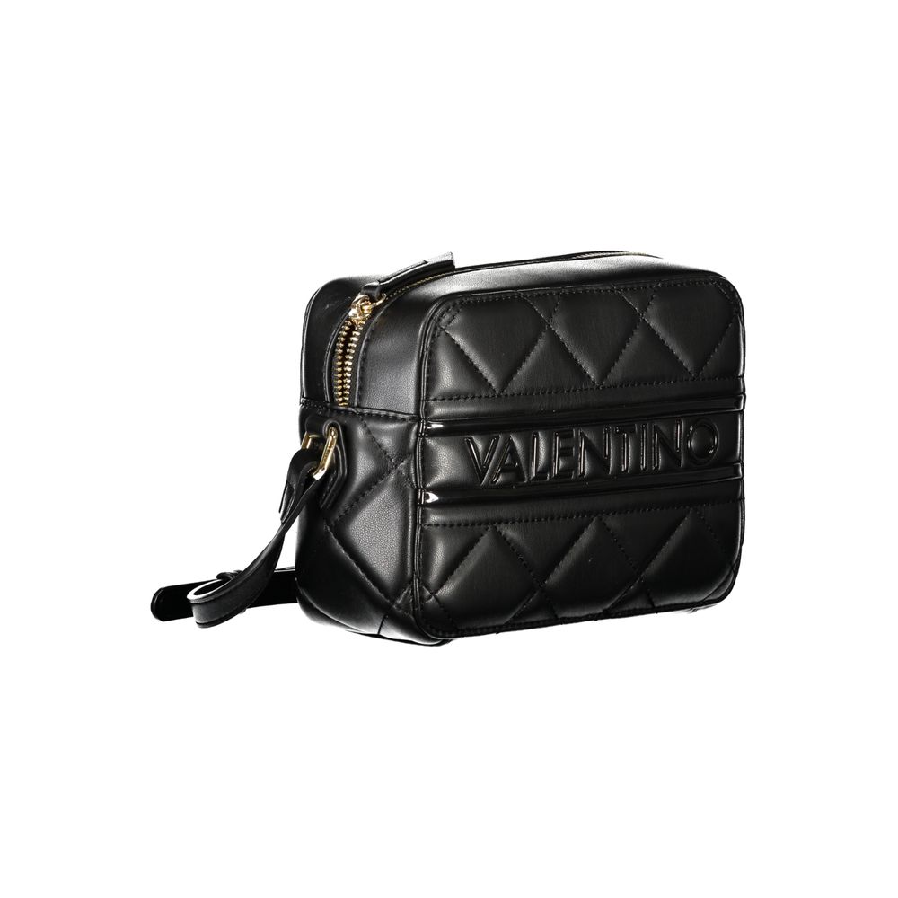 Mario Valentino Schwarze Polyethylen-Damenhandtasche