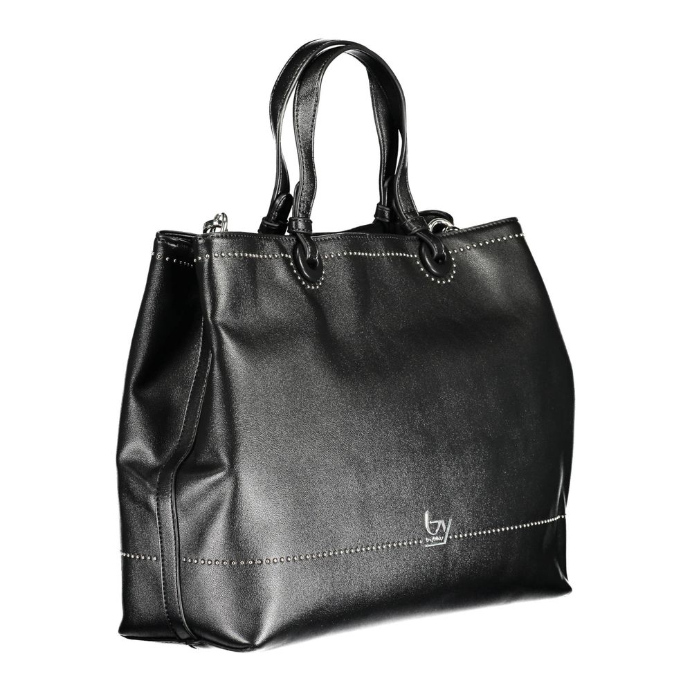 BYBLOS Schwarze Polyethylen-Damenhandtasche