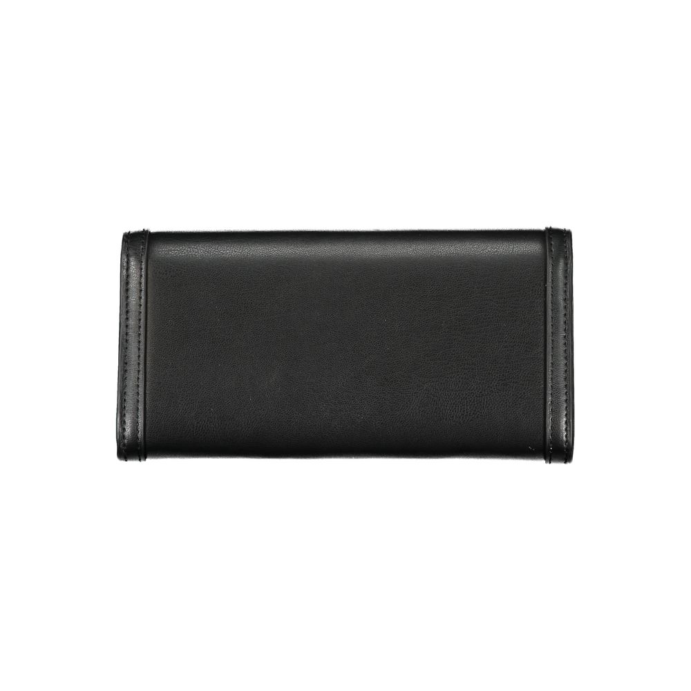 Tommy Hilfiger – Elegante schwarze Geldbörse mit zwei Fächern