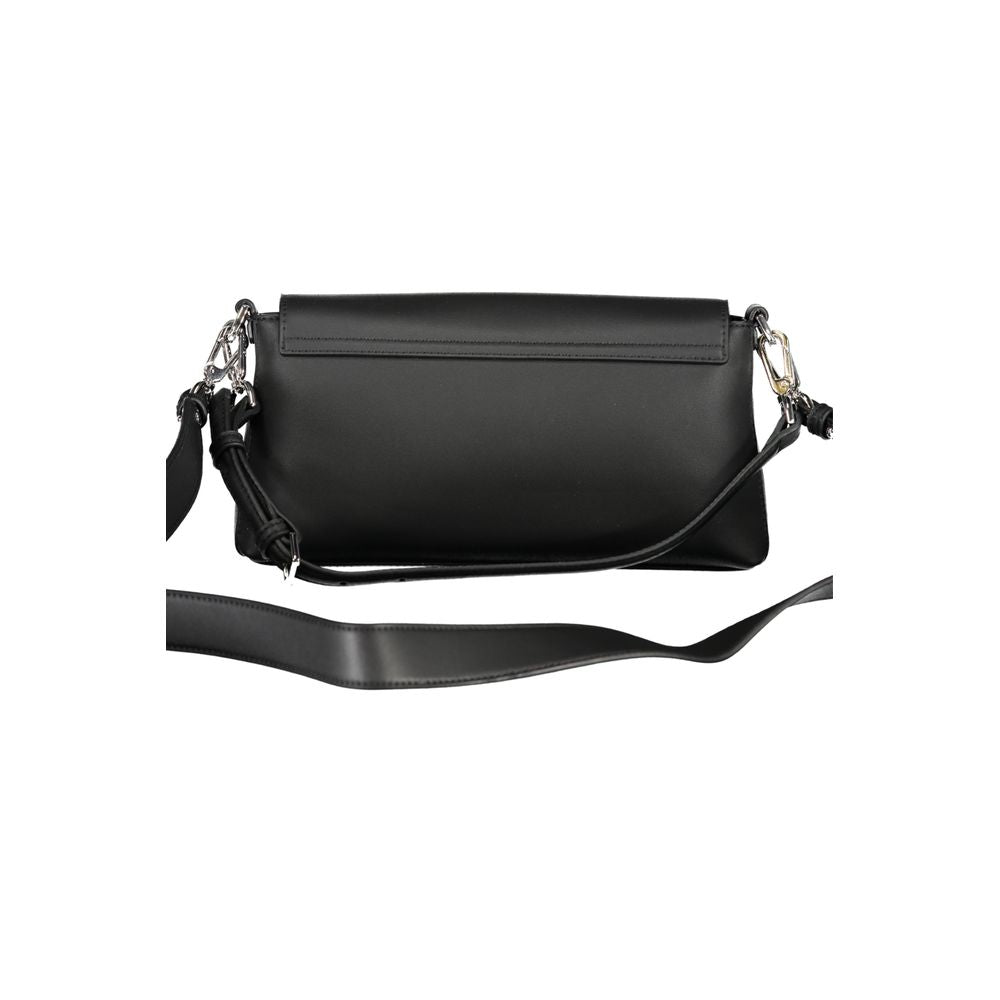 Calvin Klein Schwarze Polyester-Handtasche