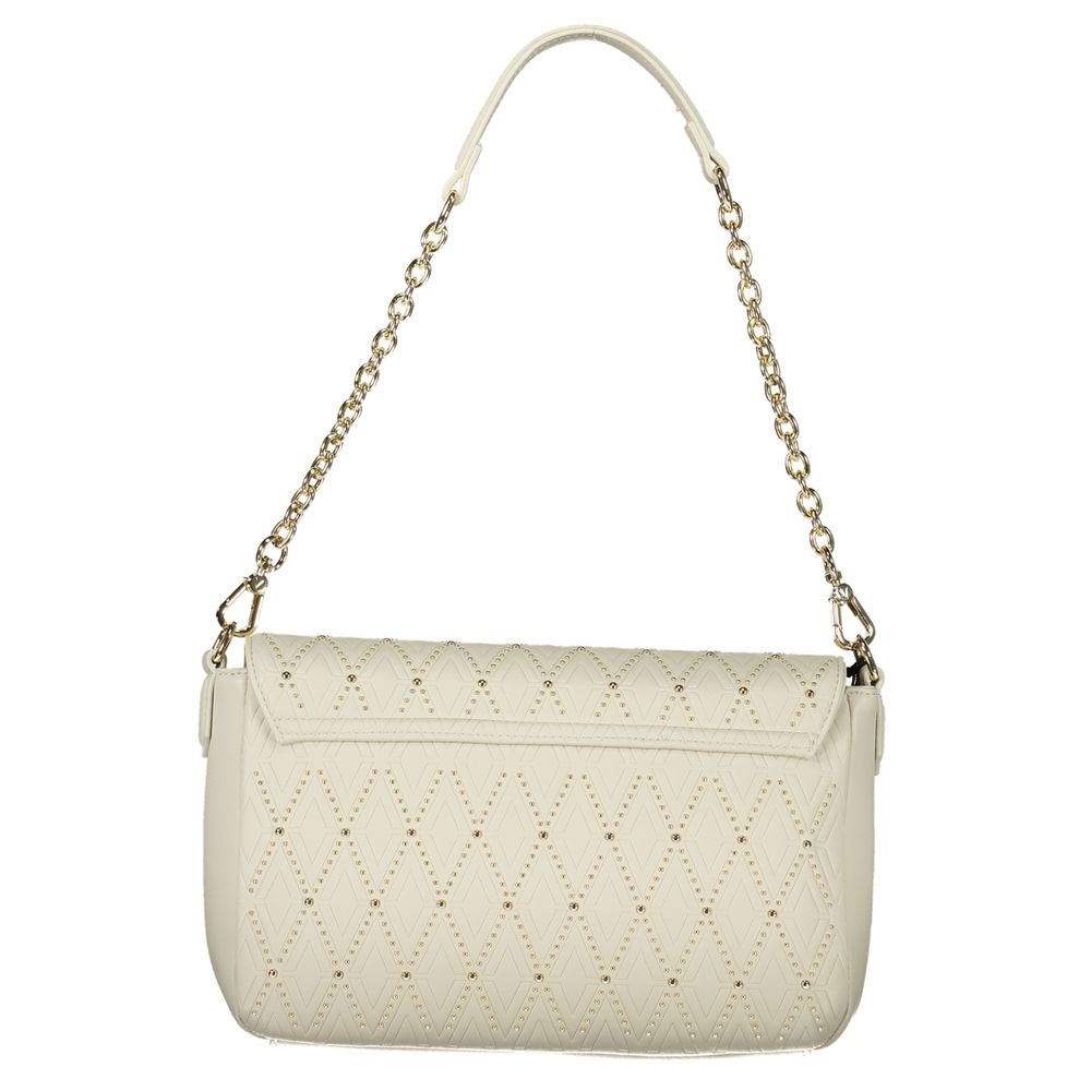 Mario Valentino – Weiße Polyethylen-Handtasche