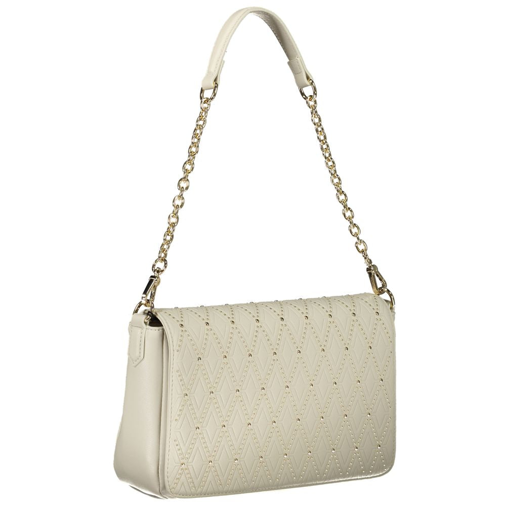 Mario Valentino – Weiße Polyethylen-Handtasche