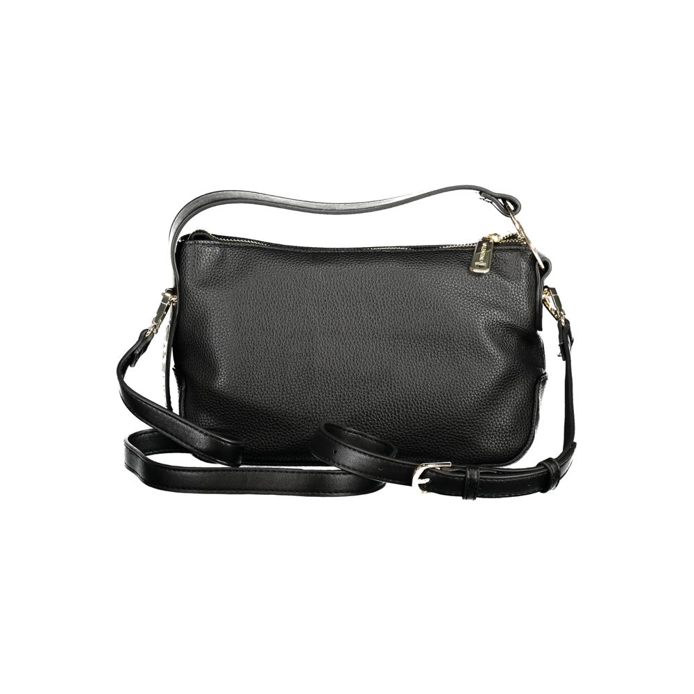 Mario Valentino Schwarze Polyethylen-Damenhandtasche