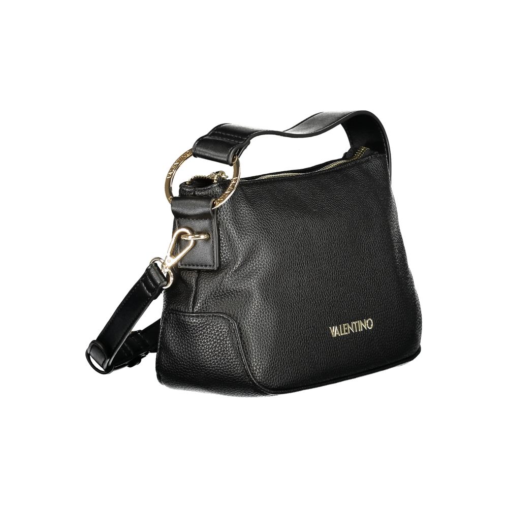 Mario Valentino Schwarze Polyethylen-Damenhandtasche