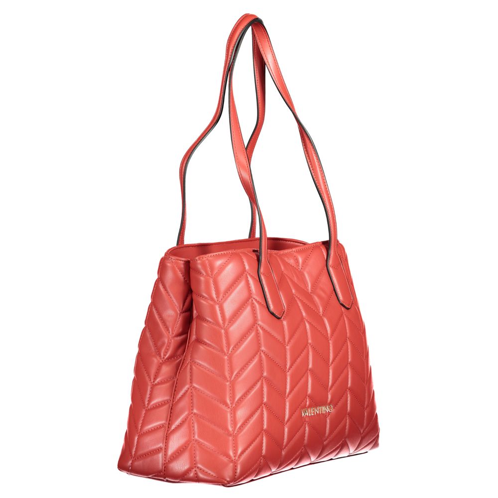 Mario Valentino Rote Polyethylen-Damenhandtasche