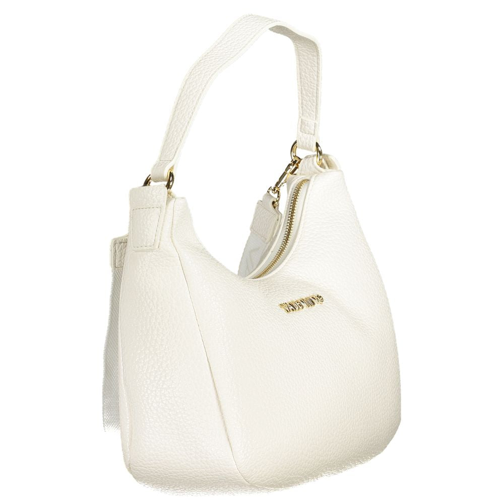 Mario Valentino Weiße Polyethylen-Damenhandtasche