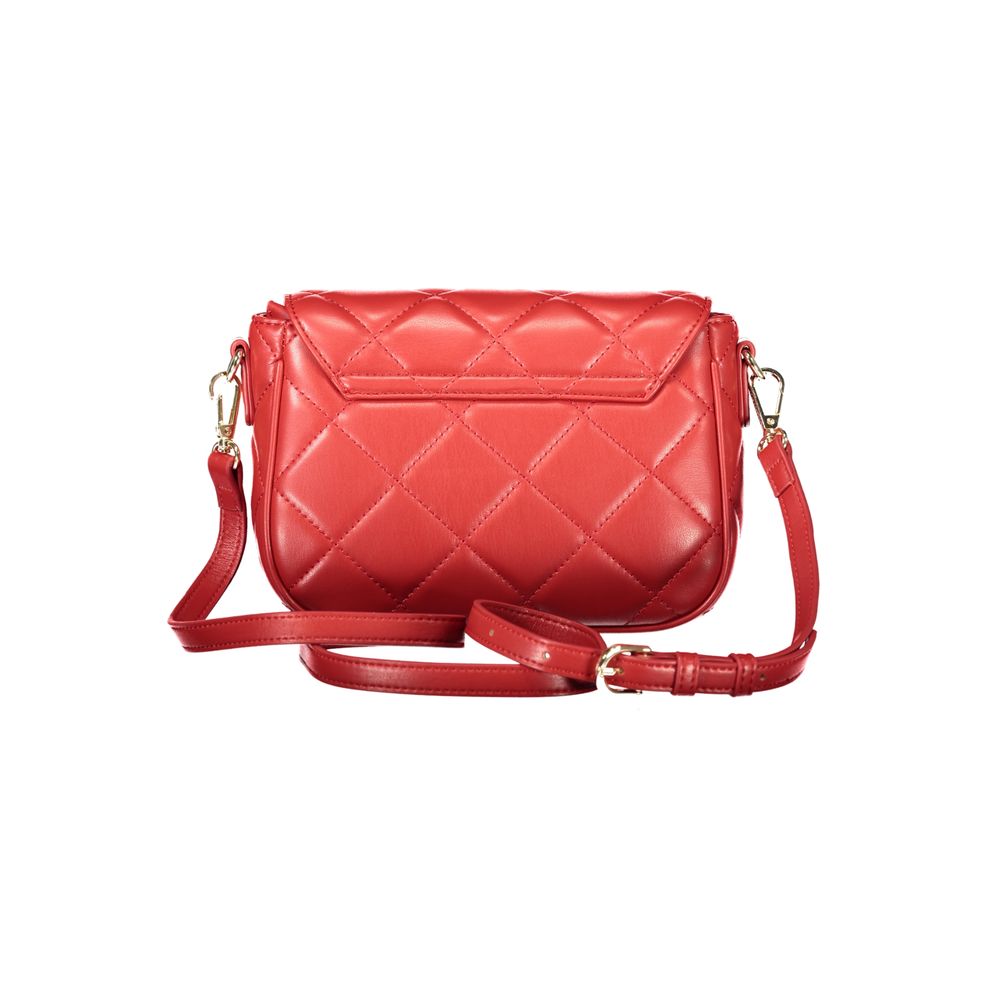 Mario Valentino Rote Polyethylen-Damenhandtasche