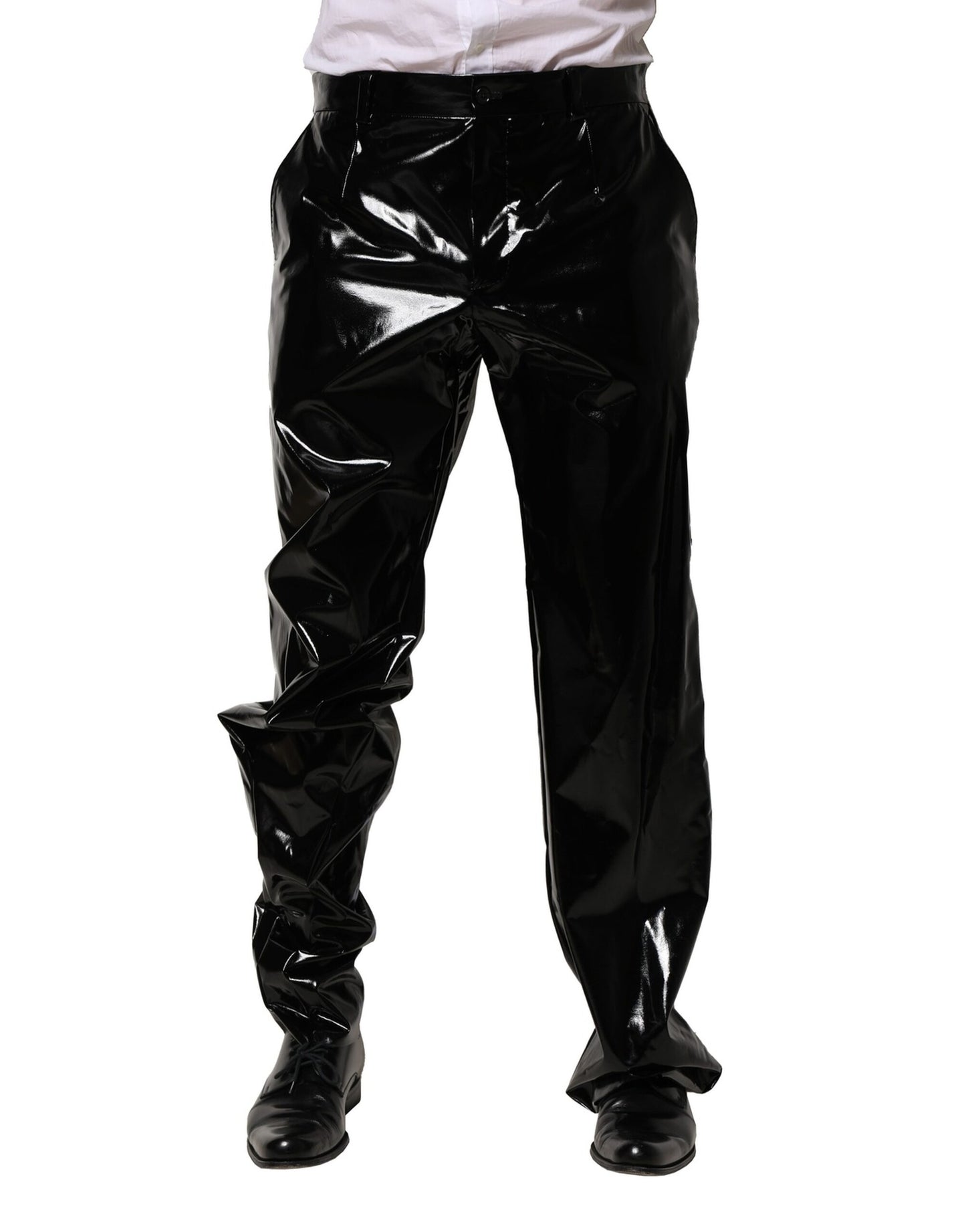 Dolce & Gabbana Schwarze Nylonhose für Herren
