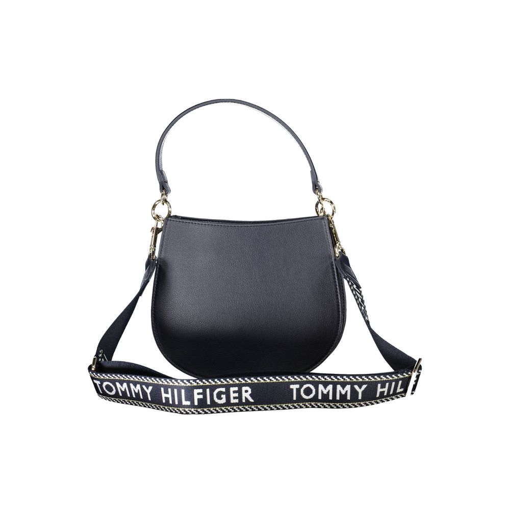Tommy Hilfiger – Blaue Polyester-Handtasche für Damen