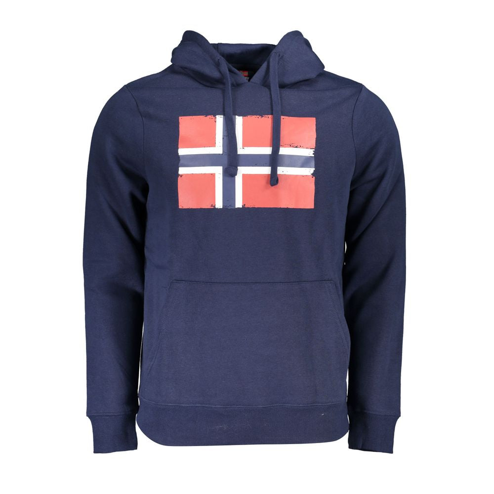 Norwegen 1963 Blauer Baumwollpullover