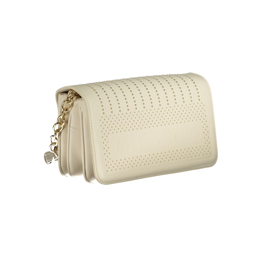 Mario Valentino – Weiße Polyethylen-Handtasche