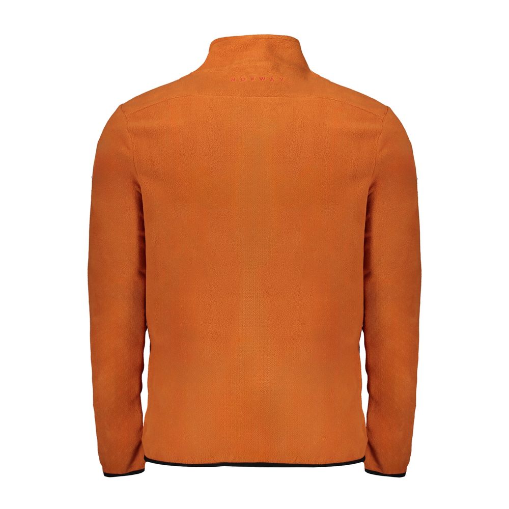 Norwegen 1963 Brauner Polyester-Herrenpullover