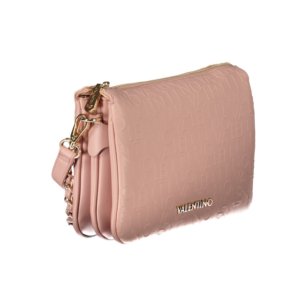 Mario Valentino Pink Polyethylen Damen Handtasche