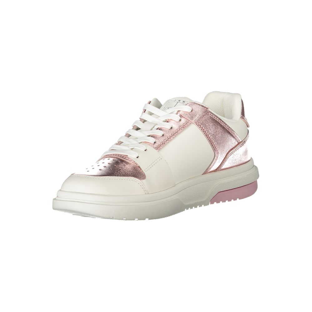 Tommy Hilfiger – Weiße Polyethylen-Sneaker für Damen