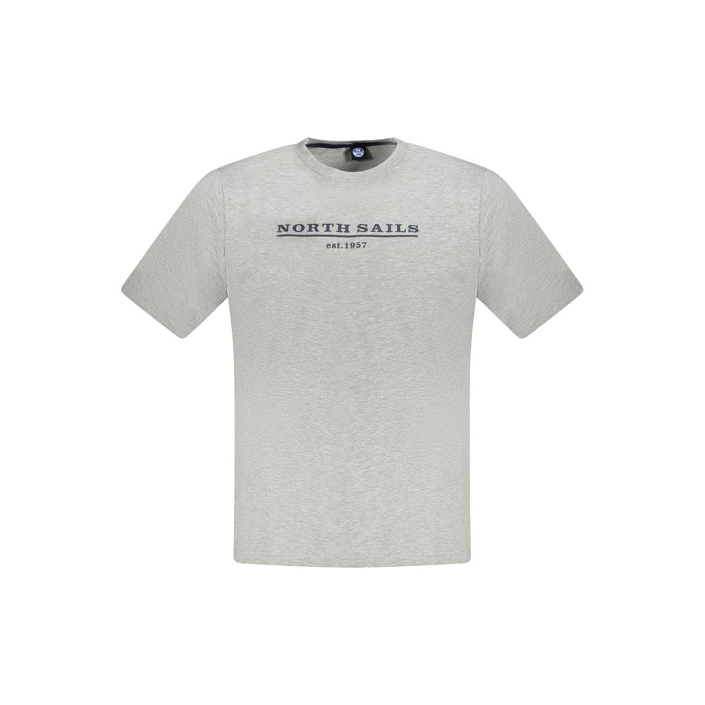 North Sails Herren T-Shirt aus brauner Baumwolle