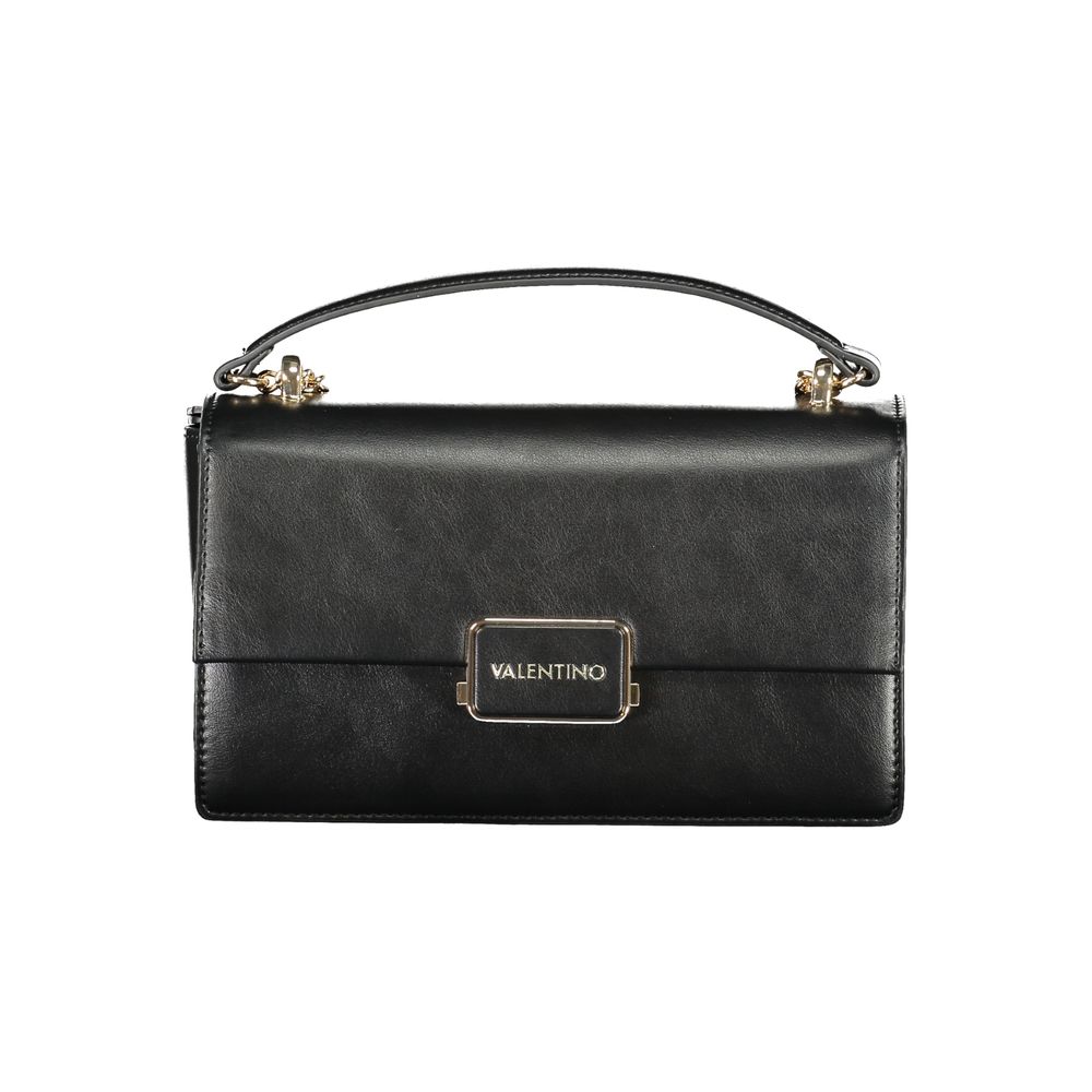 Mario Valentino Schwarze Polyethylen-Damenhandtasche