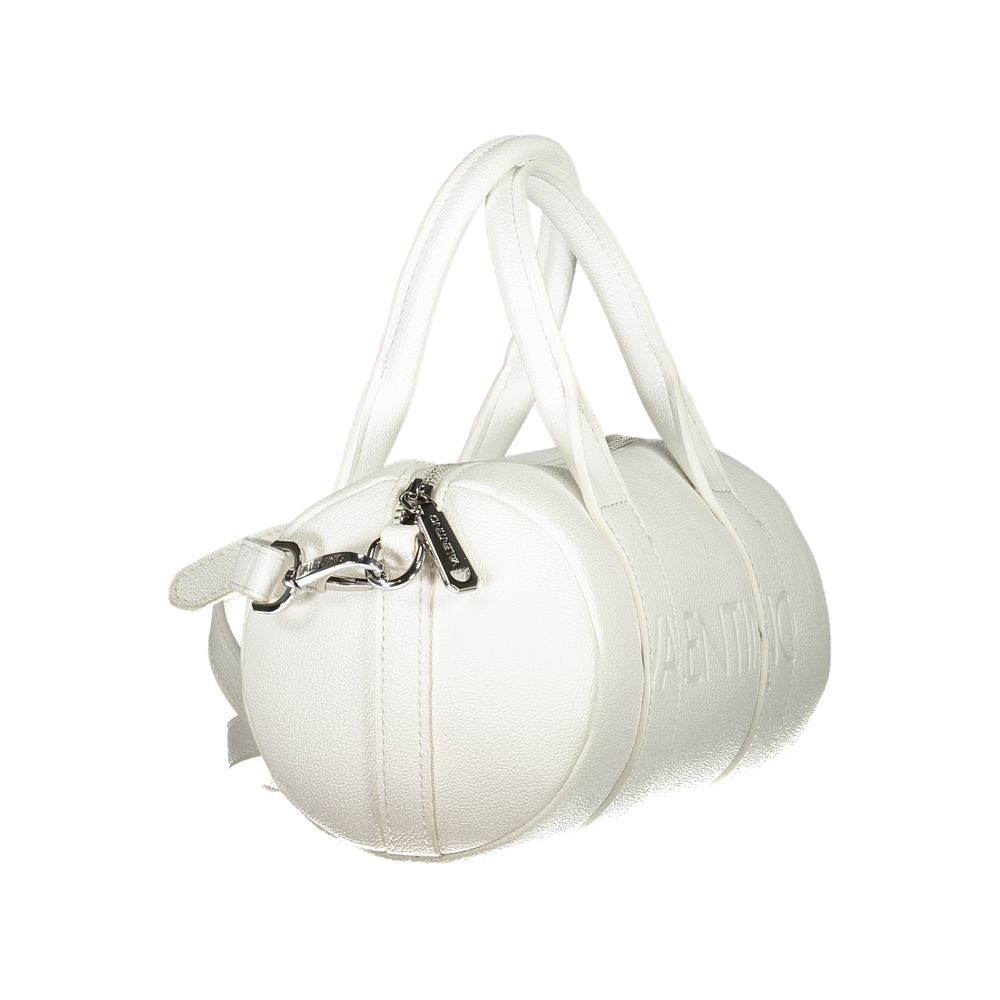 Mario Valentino – Weiße Polyethylen-Handtasche