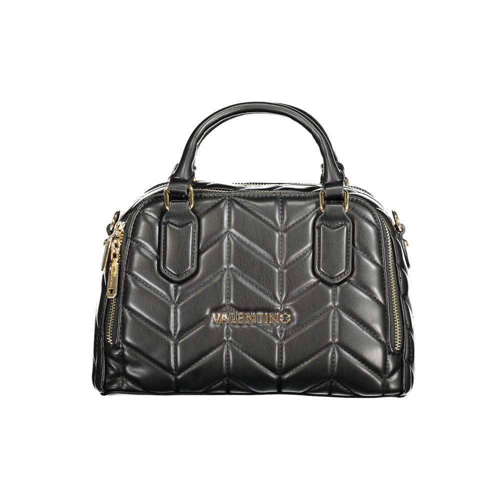 Mario Valentino Schwarze Polyethylen-Damenhandtasche