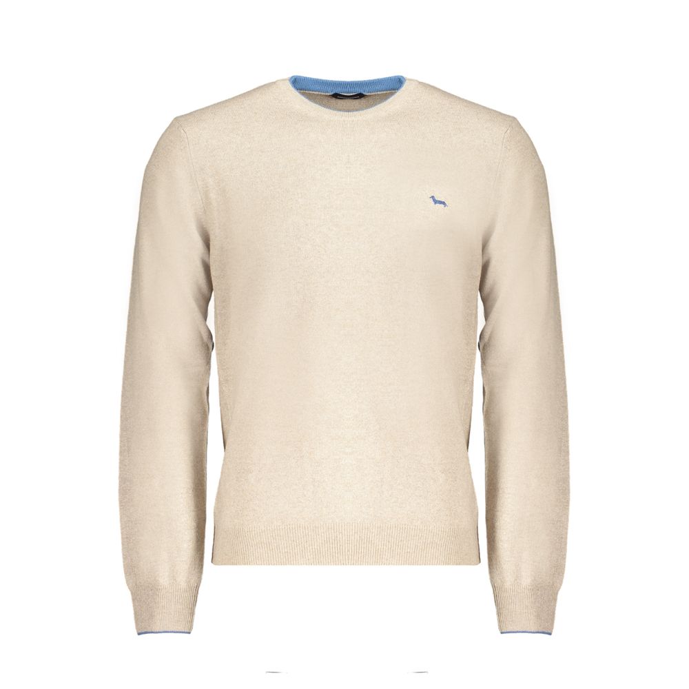 Harmont & Blaine Beige Kaschmirpullover