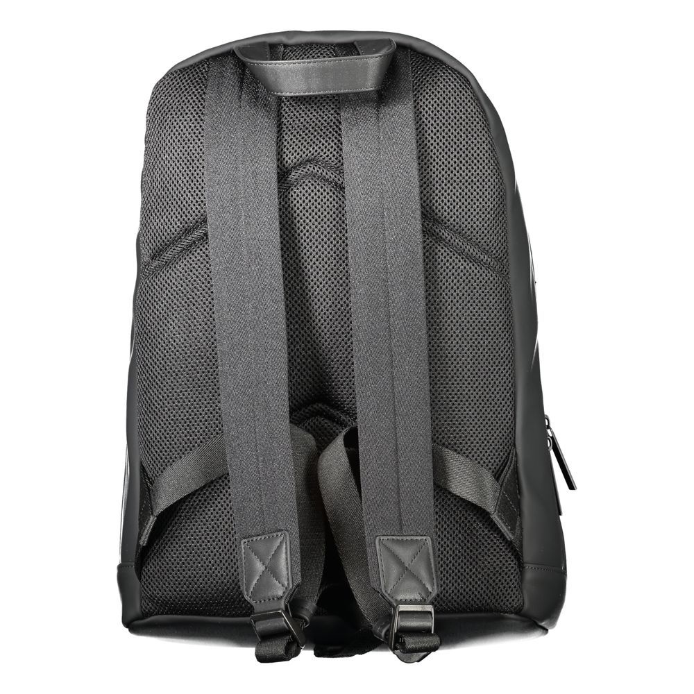 Calvin Klein Schwarzer Polyester Herren Rucksack