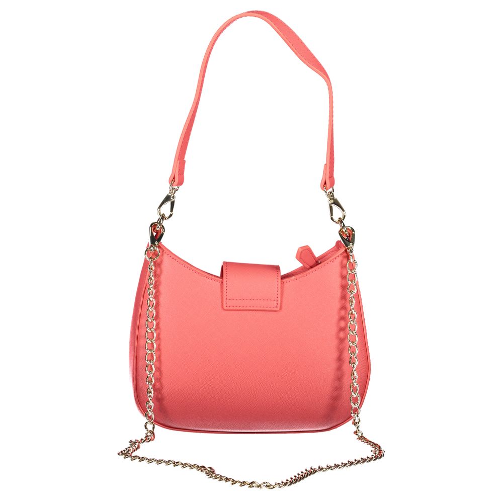 Mario Valentino – Rosa Polyethylen-Handtasche