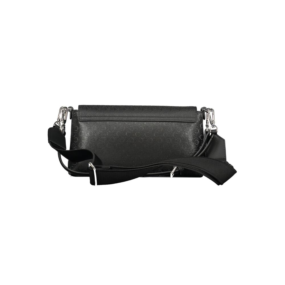 Calvin Klein Schwarze Polyester-Damenhandtasche