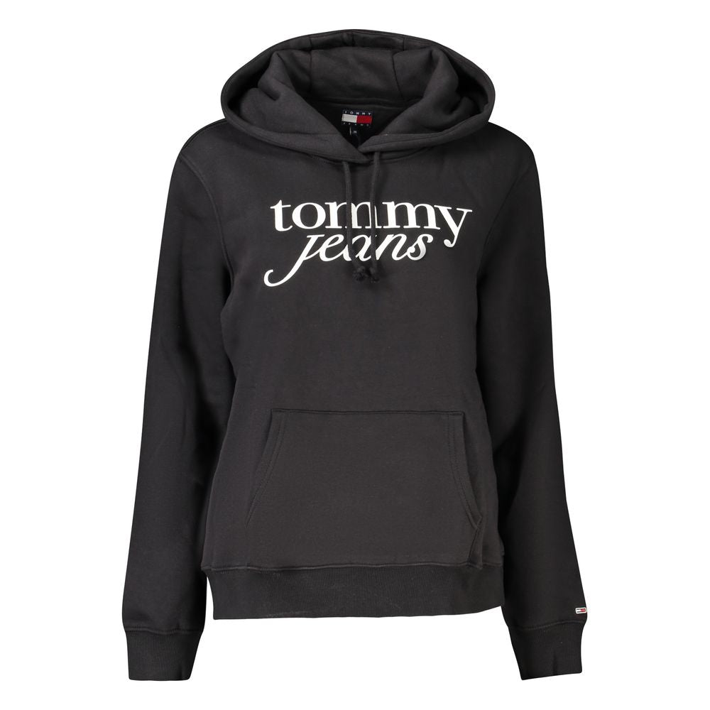 Tommy Hilfiger – Schwarzer Baumwollpullover für Damen