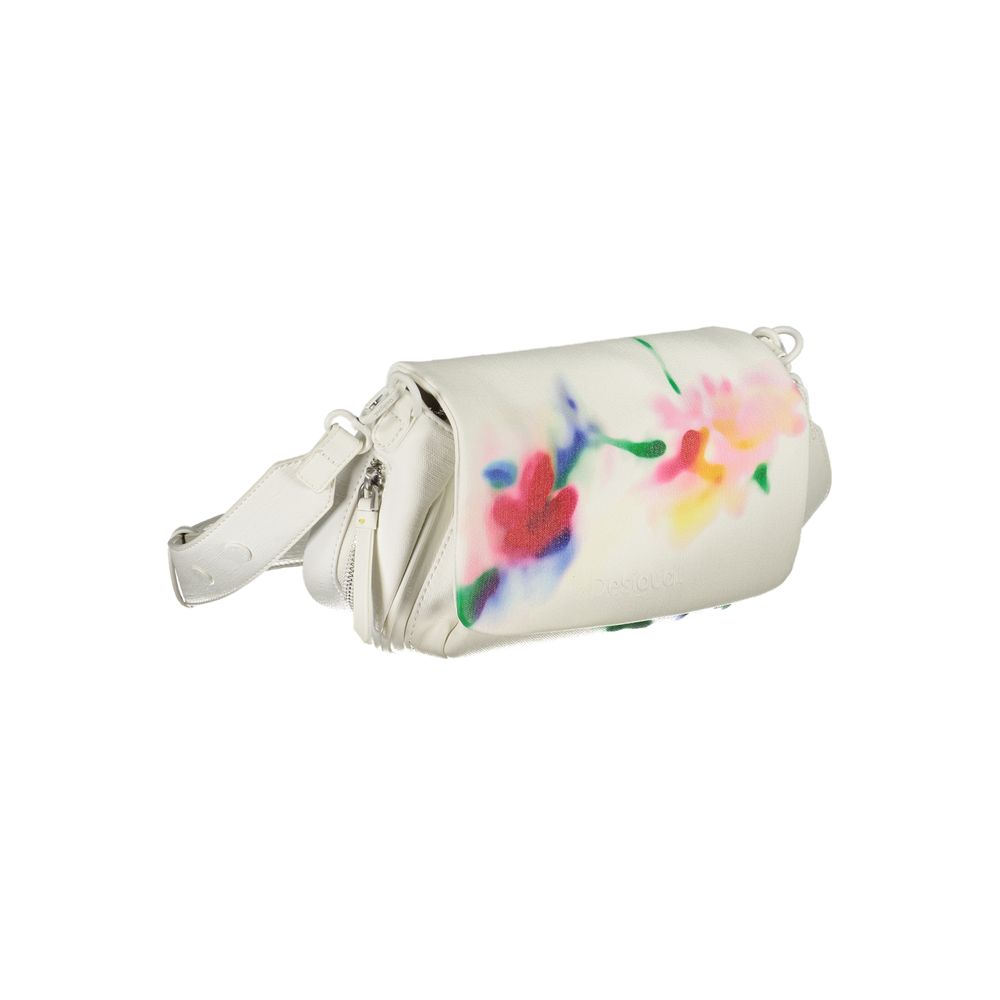 Desigual – Weiße Handtasche aus Polyethylen
