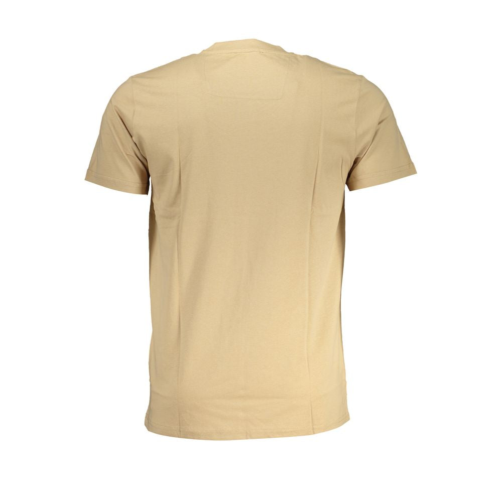 Beiges Baumwoll-T-Shirt der Cavalli-Klasse
