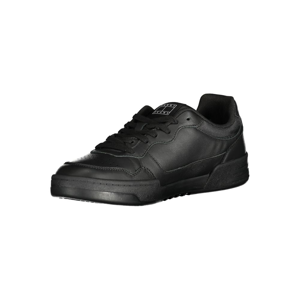Tommy Hilfiger – Schwarze Polyethylen-Sneaker für Herren