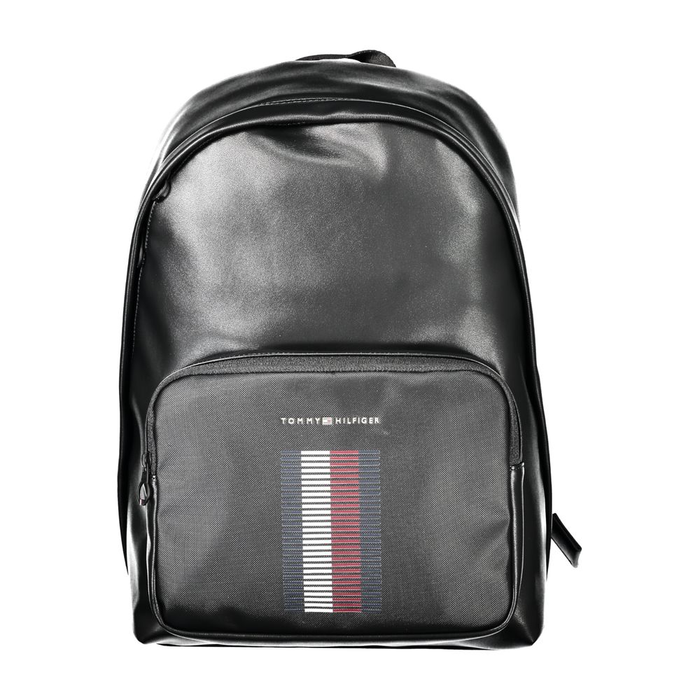 Tommy Hilfiger – Schwarzer Polyethylen-Rucksack für Herren