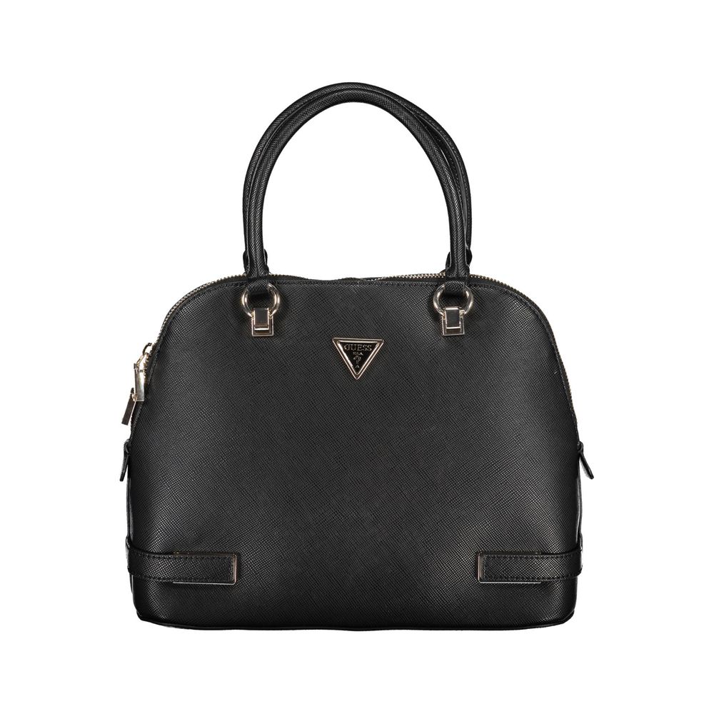 Guess Jeans Schwarze Polyethylen-Damenhandtasche