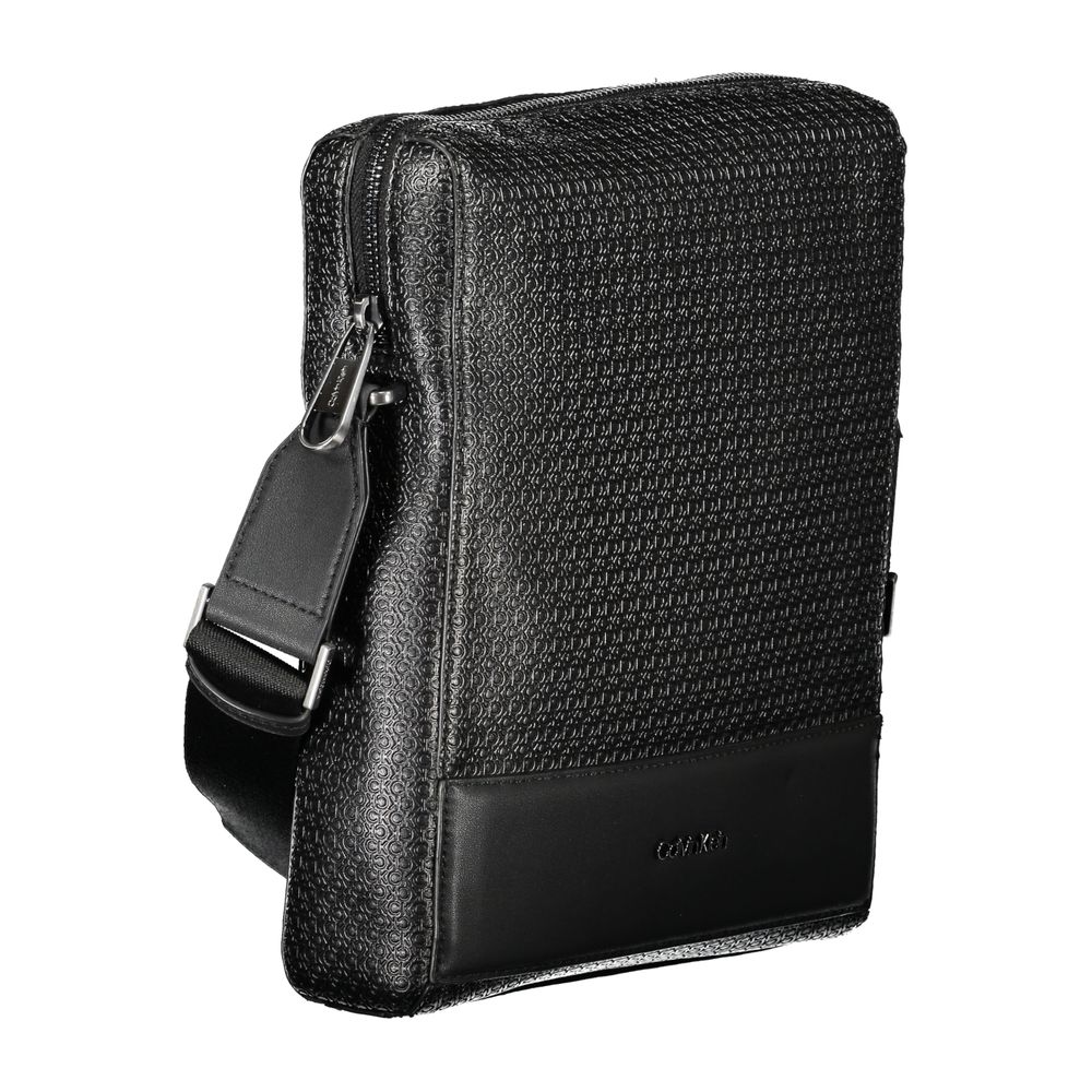 Calvin Klein – Umweltfreundliche, elegante schwarze Umhängetasche